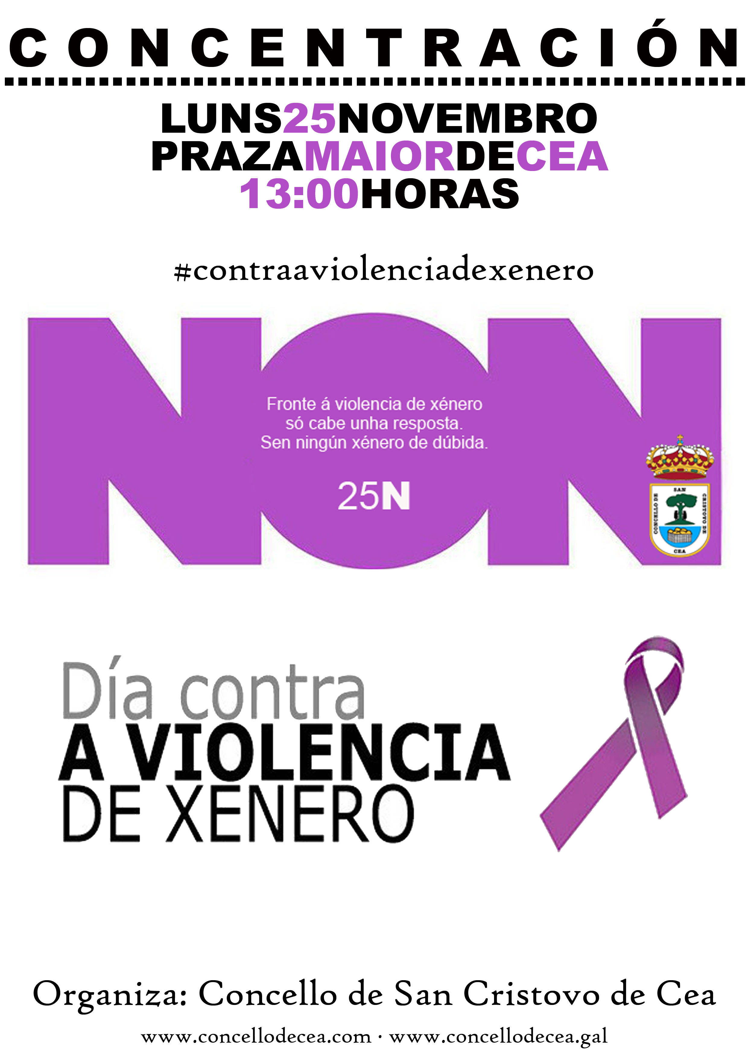 25N: Dia contra a Violencia de Xénero